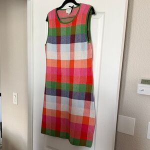 Kate Spade New York x Target Plaid Mini Sweater Dress.